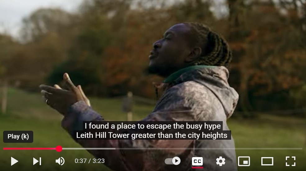 Leith Hill Tower name-checked on nature rap video